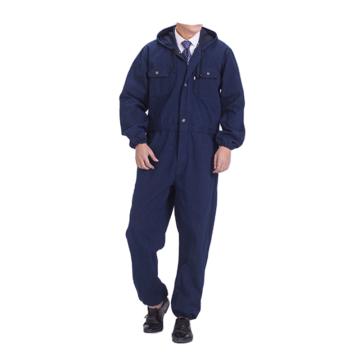 沽衣邦 全棉牛仔连体工作服，深蓝色 185 售卖规格：1件