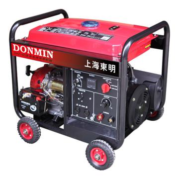 上海东明单相汽油发电电焊两用机，SH210D，适用焊条3.2-4.0mm