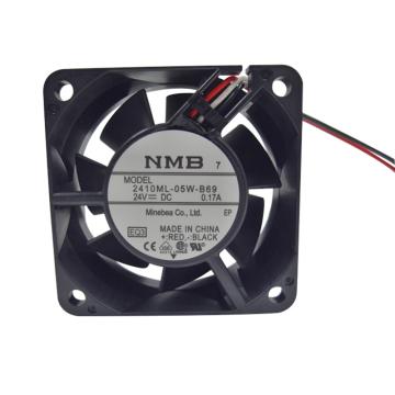 美蓓亚/NMB DC轴流风扇，2410ML-05W-B69 ，24V，0.17A，60×60×25mm 售卖规格：1台