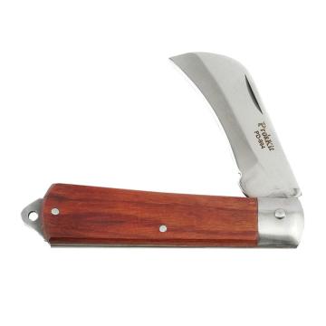 宝工/Pro'sKit 不锈钢电工刀，PD-994 木柄，185mm 售卖规格：1把
