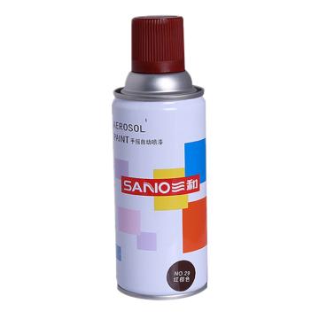 三和/SANVO 自喷漆，红棕 350ml/瓶 ，12瓶/箱 售卖规格：12瓶/箱