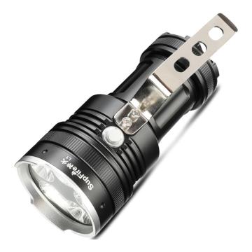 神火/SupFire 手电筒，L1 5核高亮，含4个18650锂电池，含USB接口的充电器 售卖规格：1个