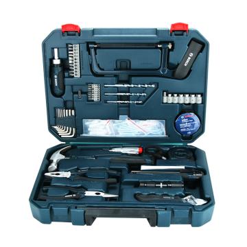 博世 蓝色108件套装 家用多功能手动工具组套，2607002789 售卖规格：1套
