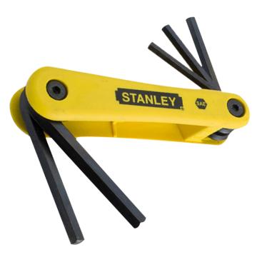 史丹利/STANLEY 内六角扳手套装，3/16"-3/8"折叠式5件套，69-260-23C，69-260-23C 售卖规格：1套