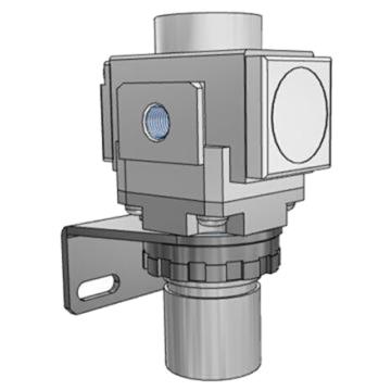 SMC 直动式精密减压阀，ARP20-02E 售卖规格：1个