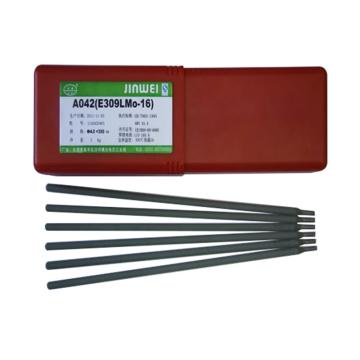 金威 不锈钢焊条，A042(E309MoL-16)，Φ3.2mm 售卖规格：20公斤/箱