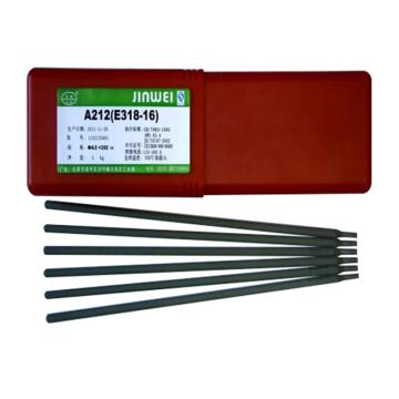 金威 不锈钢焊条，A212(E318-16)，Φ3.2mm 售卖规格：20公斤/箱