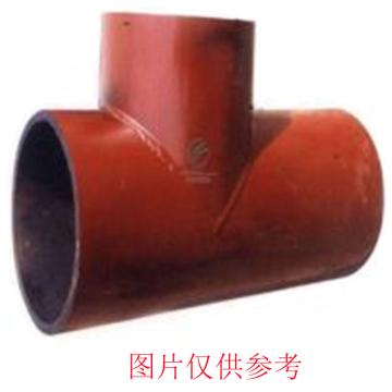 常州凯润 陶瓷钢管等径三通，（90°）口径：DN200，焊接 售卖规格：1个