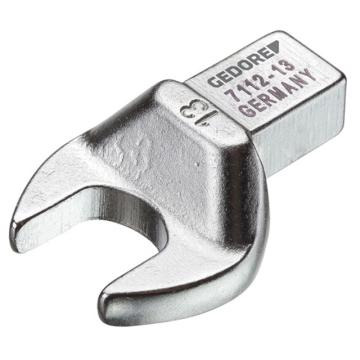吉多瑞/GEDORE 扭力扳手头，7112-14 方形开口，接口9x12mm，开口头14mm 售卖规格：1个