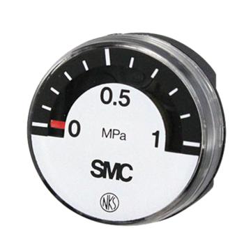 SMC 压力表，G27-10-R1 1/16"，调压范围0-1.0Mpa 售卖规格：1个