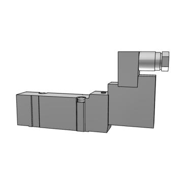 SMC SY9000系列底板配管单体式5通电磁阀，SY9140-5D 售卖规格：1个
