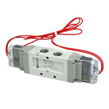 SMC 电磁阀，VF5220-5GD1-03 二位五通双电控,Rc3/8",DC24V 售卖规格：1个