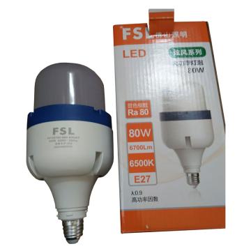 佛山照明/FSL LED灯泡，炫风系列E27，80W，白光，6500K 售卖规格：1个