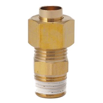 SMC 直通外螺纹嵌入式管接头，KFH12B-04S 黄铜衬套 售卖规格：1个