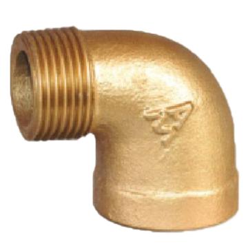 埃美柯 黄铜90°内外螺纹弯头，L-692，1/2" 售卖规格：1个