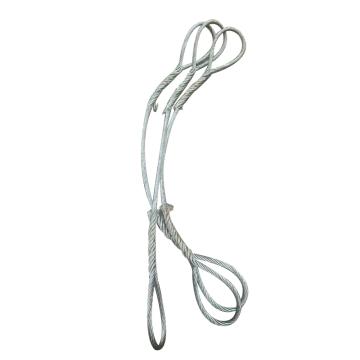 哈德威 钢丝绳索具，直径(mm):15.5 长度(m):4.5 油性，载重(t):3，(不包含插编的30cm) 售卖规格：1根