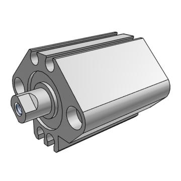 SMC 薄型气缸，CDQ2B16-5TZ 单作用弹簧压出式 售卖规格：1个