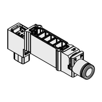 SMC 单独SUP.隔板，SY30M-38-1A-C3 适用SY3000系列,接管口径Φ3 售卖规格：1个