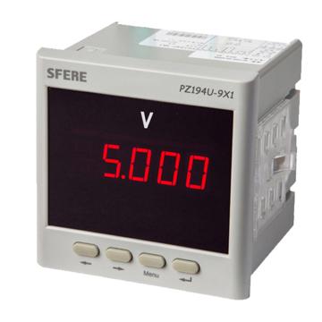 斯菲尔 单相交流数显电压表，PZ194U-9X1 AC100V 输入AC 100V 开孔尺寸91*91 售卖规格：1台