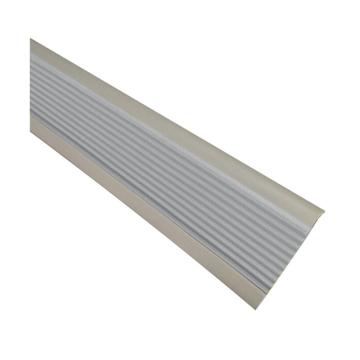 安赛瑞 PVC楼梯包边防滑条-灰，PVC材质，50mm×25m，厚度3mm，13864 售卖规格：1卷
