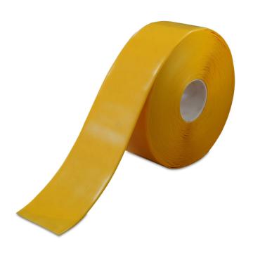 安赛瑞 重载型划线胶带，1mm厚PVC基材，75mm×30m，黄色，12100 售卖规格：1卷