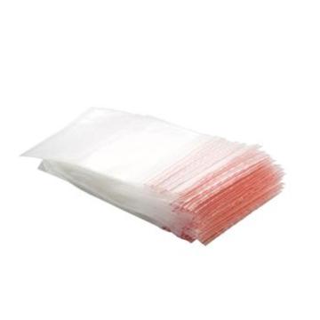 Raxwell 5号 PE自封袋，100mm*140mm, 双边厚度:8丝，(100个/包)