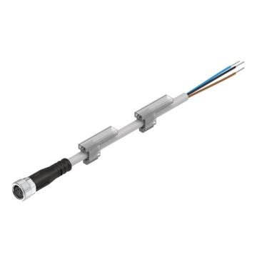 费斯托/FESTO 气缸传感器连接电缆，NEBU-M8G3-K-2.5-LE3，541333 2.5M 售卖规格：1个