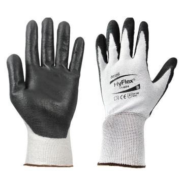 安思尔/Ansell 3级防割手套，3级Dyneema带PU涂层 针织袖口，11-624-8 售卖规格：1副