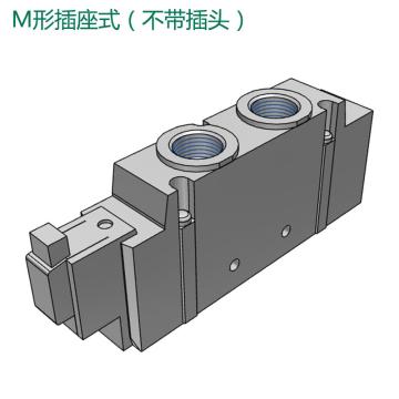 SMC 两位单电控5通电磁阀，SY9120-5MO-03 M型插座式,不带插头,DC24V 售卖规格：1个