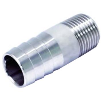 若松 不锈钢304圆形水管接头（宝塔接头），WRHN-4*150，4"，DN100 售卖规格：1个