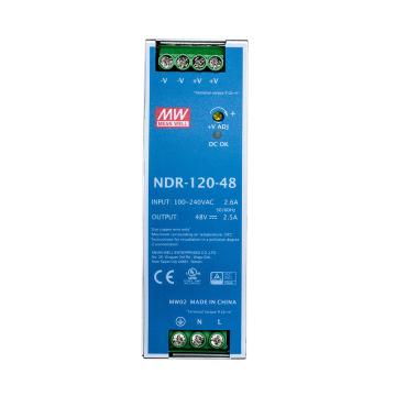 明纬 开关电源，NDR-120-48 售卖规格：1个