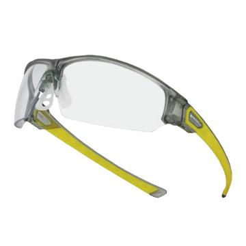 代尔塔/DELTAPLUS 防护眼镜，101150 ASO CLEAR 防雾防刮擦 D-PAD鼻梁架 透明镜片 售卖规格：1副