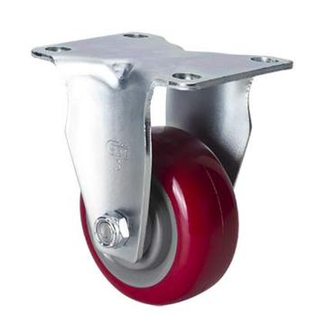 易得力 定向高强度聚氨酯（TPU）脚轮，50103-503-85 脚轮中型3寸130kg 售卖规格：1个