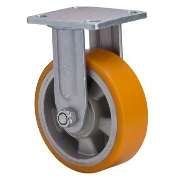 易得力 定向高强度聚氨酯(TPU)脚轮，78106-776-86A 脚轮重型6寸750kg 售卖规格：1个