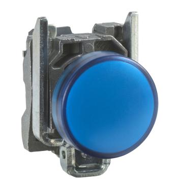 施耐德电气 金属指示灯，XB4BVB6 蓝色 24VAC/DC 售卖规格：1个