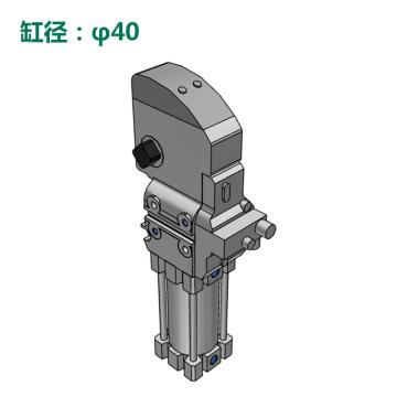 SMC CKZT系列强力夹紧气缸，CKZT40-120T 无夹紧臂 售卖规格：1个