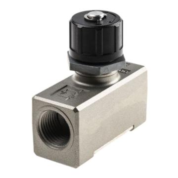 SMC 直通型流量控制阀，AS4000-02-L 低温规格 售卖规格：1个