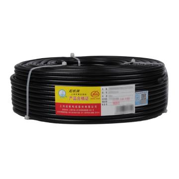 起帆 电缆，ZB-RVV 4*1 黑色，100米/卷