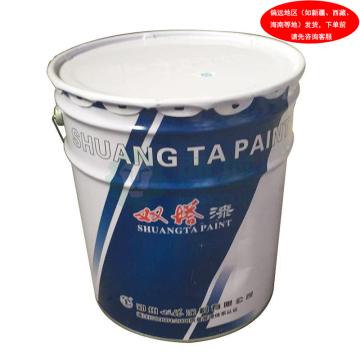 双塔/SHUANG TA 防锈底漆，高氯化聚乙烯防腐底漆，铁红，20KG/桶 售卖规格：20公斤/桶