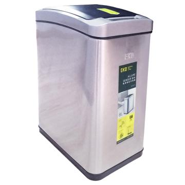 EKO 雅律自动感应环境桶垃圾桶，9229-8L-砂钢 售卖规格：1个