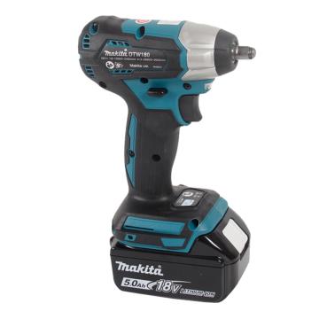 牧田/makita 充电式冲击扳手，DTW180RTJ ，3/8"，180Nm 0-2400/0-1300rpm,18V，5.0Ah电池 售卖规格：1台