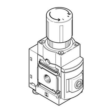 费斯托/FESTO MS-LRPB精密减压阀，MS6-LRPB-1/2-D4-A8，534914 售卖规格：1个