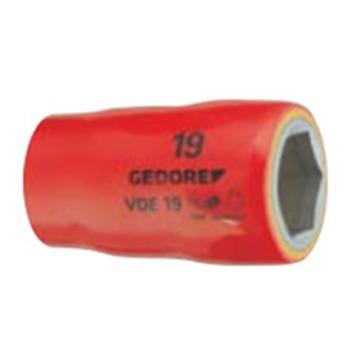 吉多瑞/GEDORE 1/2"（12.5mm）系列绝缘六角套筒，6123830 32mm 售卖规格：1个
