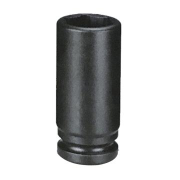 克威迩 1/2"方头加长型六角冲击套筒，K60522023 1/2"*23mm*长78mm 售卖规格：1个