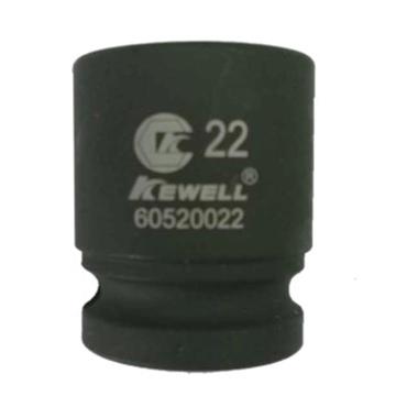 克威迩 1/2"方头六角冲击套筒，K60520024 1/2"*24mm*长45mm 售卖规格：1个