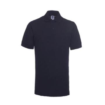 纯色大王 短袖涤棉POLO衫，1AC02/藏青色-XL 195g 售卖规格：1件