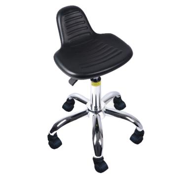 佰斯特 防静电聚氨酯小弯背工作椅，450-590mm 防静电轮 椅面带防滑花纹(不含安装)，Y-2A