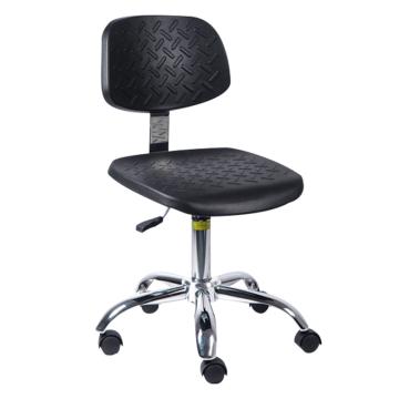 佰斯特 防静电聚氨酯工作椅，450-590mm 弹簧钢 防静电轮 椅面带防滑花纹(不含安装)，Y-6A