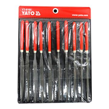 易尔拓/YATO 10件套什锦锉组套，YT-6165 5x180x85mm 售卖规格：1套