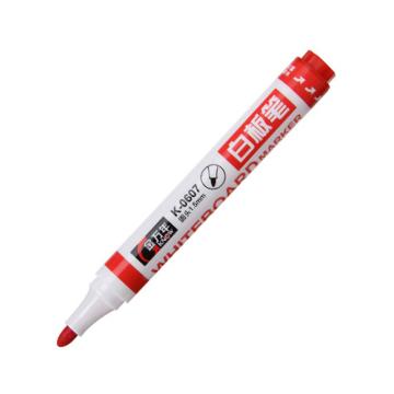 金万年/Genvana 白板笔，k-0607-003 红色（替代：ECV672） 售卖规格：10支/盒
